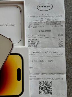 iPhone 14 pro, gold, 128gb - 4