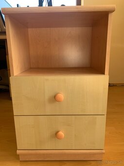 Detská izba zostava, stôl, skrinky, skrina - 4