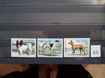 Poštové známky č.490 - ÁZIA IV. - 20 ks sérií - 4