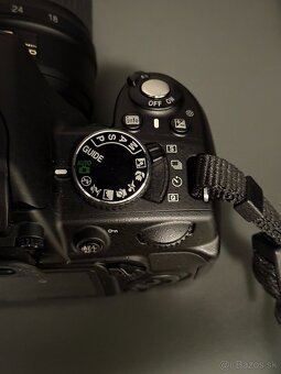 Nikon d3100 + objektív, taška, nabíjačka - 4