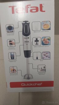 mixer tyčový zn.Tefal  (spolu 4 časti v krabici) - 4