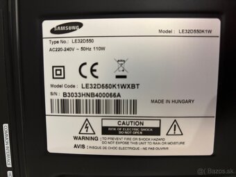Samsung LE32D550 - 4