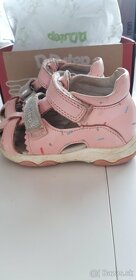 D.D.STEP Kožené sandále G064 - baby pink - 4