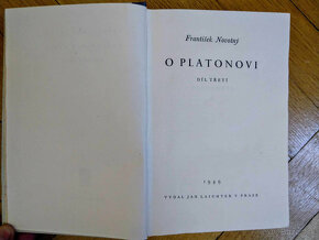4 diely - Frantisek Novotny - O Platonovi - 4