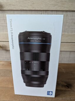 Sirui Anamorphic Lens 1,33X 75 mm F/1.8 EF-M mount - 4