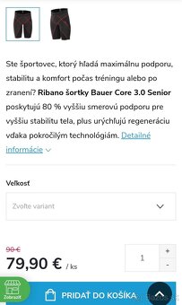 Nohavice Bauer Pro 3.0 - 4