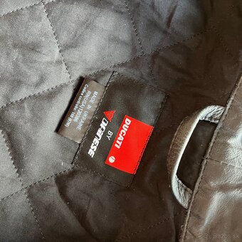 Ducati by Dainese borgo panigale single leather biker jacket - 4