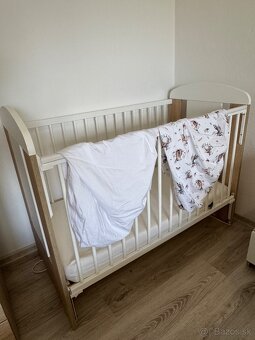 Predám set, postieľku, prebaľovací pult s príslušenstvom - 4