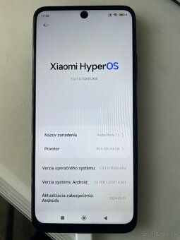 Predám Redmi Note 11 - 4