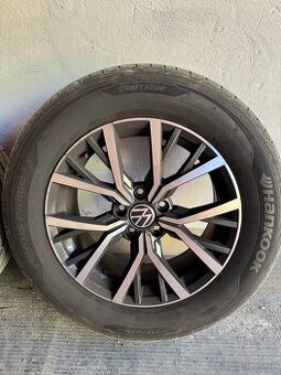 Elektrony 5x112 r17 vw original s pneu letne 215/65r17 - 4