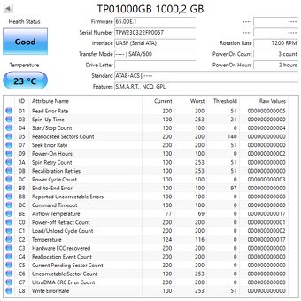 3,5" HDD Seagate / Sonnics / WD / Toshiba 1TB - 4