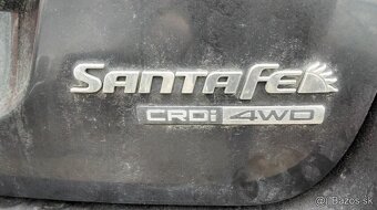 Hyundai Santa Fe 2.2 CRDi 2008 predám HLAVA, DVERE, PREVODOV - 4