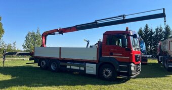 MAN TGS 26.500 - 6x2 - Valník + HR-PALFINGER PK 19.001 SLD - 4
