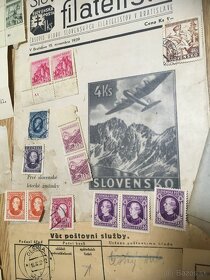 Známky Slovenský štát Slovenský filatelista pohľadnice - 4