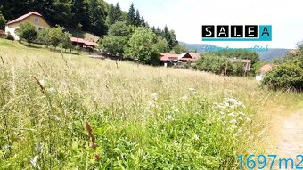 Stavebný pozemok v malebnej obci Ostrý Grúň o výmere 1697m2 - 4