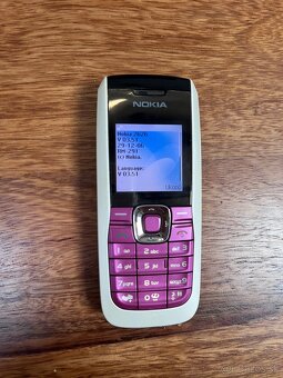 Nokia 2626 pink krabicovka - návod nabijačka krásny stav - 4