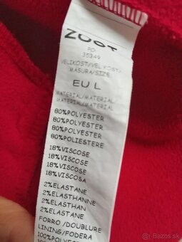 Kabatik damsky prechodny červeny vel. L - 4