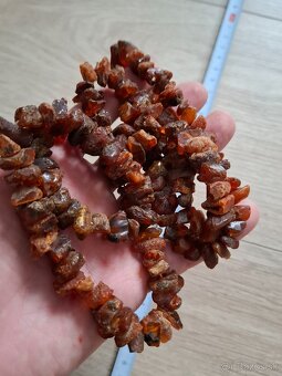 Jantárový náhrdelník - 4