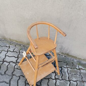 Retro stolička detská Vintage - 4
