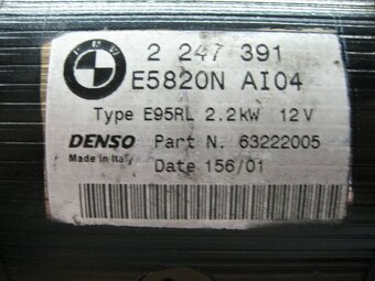 Štartér BMW X5 E53, BMW 5 E39 - 2247391 - 4