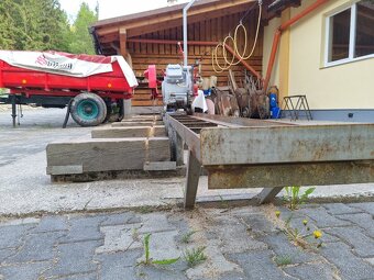 Predám kolajku, kolajová píla na guľatinu - 4