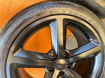 Orig. alu disky. AUDI A4 A5 5x112 8J x18 ET 47 245 40 R18 - 4
