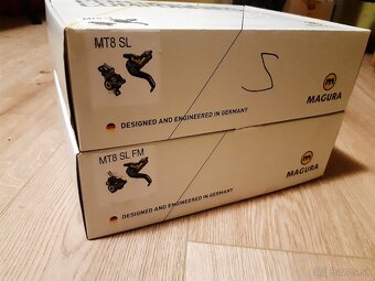 Magura MT8 SL Carbon. postmount/flatmount mtb brzda - 4
