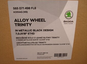 18" sada alu ŠKODA,VW,SEAT + pneu 235/55 18. - 4