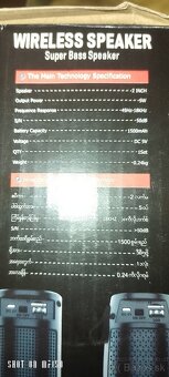 Bluetooth reproduktor s radiom - 4