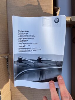 Predam originalne BMW priecne nosice - 4