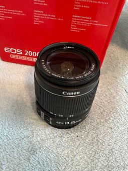 Canon EOS 2000D + objektív EF-S 18-55 IS II - 4