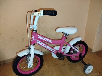 Dievčenský bicykel 12 ružový. - 4