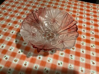 Sklenený retro podnos na ovocie - 4