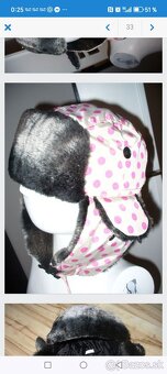 Kožušinova čiapka ušanka 7+ - 4