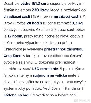 Chladnička s mrazničkou Gorenie biela - 4