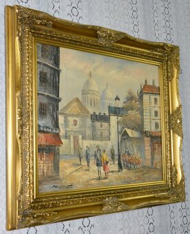 Obraz - Imprese - Město - olej na plátně - 4