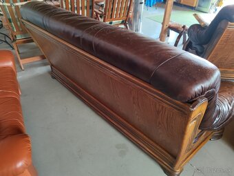Kožená sedačka 3 2 1 - 4