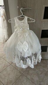 Krásne biele princeznovské šaty - 4