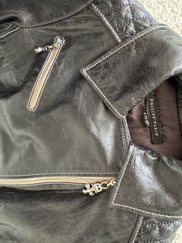 Phillip Plein kožena bunda - 4