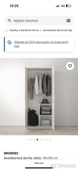 Skrine BRIMNES IKEA 2x - 4