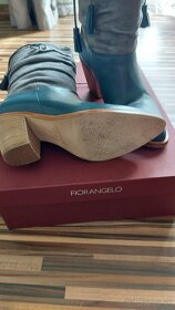 Štýlové čižmičky, talianska zn. FIORANGELO, veľkosť 37 - 4