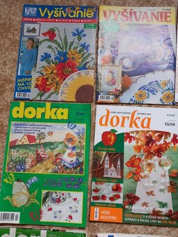 Časopisy Dorka, a vyšívanie - 4