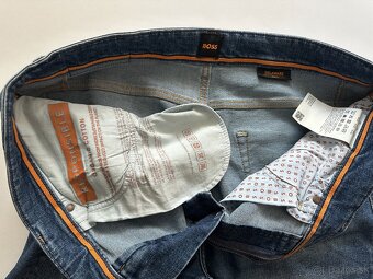 Nové,pánske džínsy HUGO BOSS - ORANGE 36/32 - 4