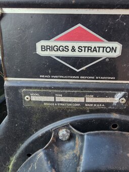 Malotraktor z motorom Briggs stratton - 4
