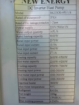 Tepelne cerpadlo 10kw - 4