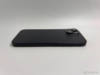 IPHONE 15 BLACK 128GB ZÁRUKA - STAV AKO NOVÝ - 4