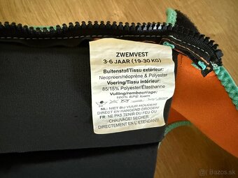 Vesta na plávanie 3-6 rokov - 4