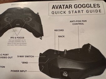 FPV okuliare AVATA goggles v1 - 4