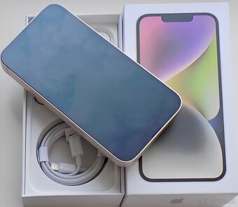 iPhone 14 Starlight BATERIE 100% TOP - 4