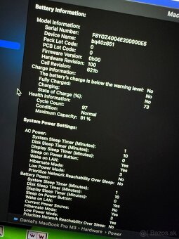 MacBook M3 Pro 14,2" (11jadrový) este v zaruke - 4